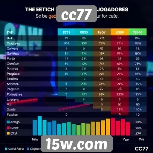 Estatísticas de jogadores no site cc77 revelam tendências